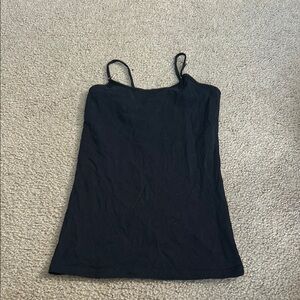 No Boundaries Black Fitted Camisole Top